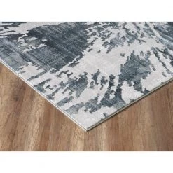 Vista Grey 5.3 ft. x 7.6 ft. Abstract Polyester Area Rug by Abani -Abani Sales grey abani area rugs vst140a 5 1f 1000