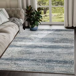 Vista Grey 2 ft. x 8 ft. Abstract Polyester Area Rug by Abani -Abani Sales grey abani area rugs vst170a 28 31 1000