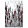 Porto Grey/Red 6 ft. x 9 ft. Abstract Polypropylene Area Rug by Abani -Abani Sales grey red abani area rugs prt140e 6 64 1000