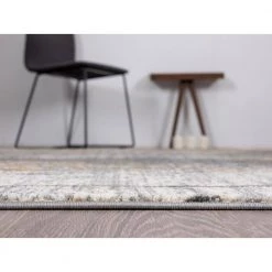Laguna Grey/Yellow 7 ft. 9 in. x 10 ft. 2 in. Abstract Polypropylene Area Rug by Abani -Abani Sales grey yellow abani area rugs lag110b 8 4f 1000