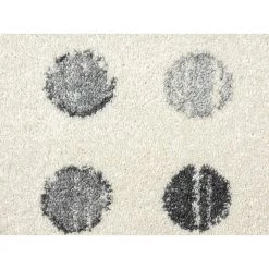 Casa Ivory 6 ft. x 9 ft. Polka Dot Polypropylene Area Rug by Abani -Abani Sales ivory abani area rugs cas130a 6 4f 1000