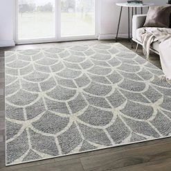 Eden Ivory 3 ft. x 5 ft. Abstract Polypropylene Area Rug by Abani 13 Eden Ivory 3 ft. x 5 ft. Abstract Polypropylene Area Rug by Abani -Abani Sales ivory abani area rugs edn100b 3 31 1000