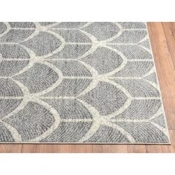 Eden Ivory 3 ft. x 5 ft. Abstract Polypropylene Area Rug by Abani 9 Eden Ivory 3 ft. x 5 ft. Abstract Polypropylene Area Rug by Abani -Abani Sales ivory abani area rugs edn100b 3 e1 1000