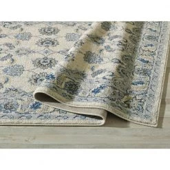 Lennox Ivory 5.3 ft. x 7.6 ft. Oriental Polypropylene Area Rug by Abani 11 Lennox Ivory 5.3 ft. x 7.6 ft. Oriental Polypropylene Area Rug by Abani -Abani Sales ivory abani area rugs lnx120a 5 4f 1000