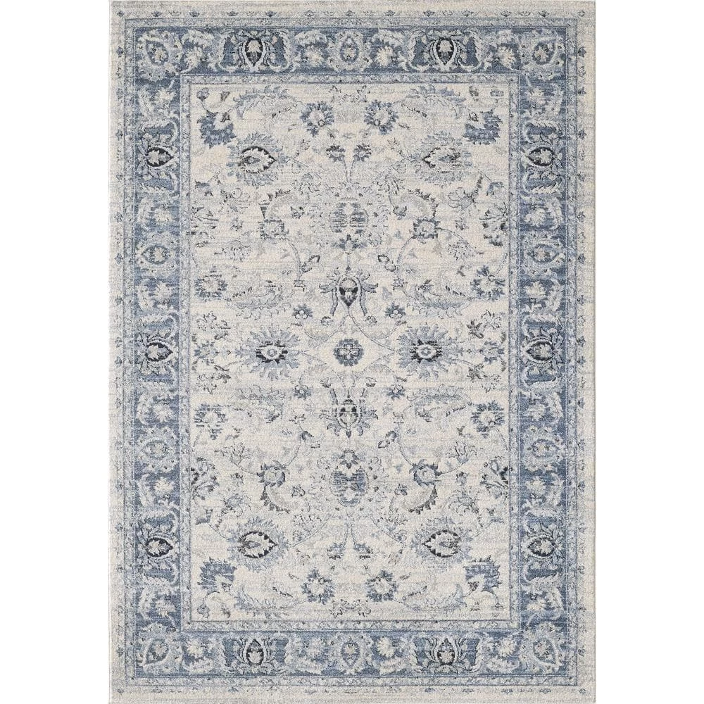 Troy Ivory 5.3 ft. x 7.6 ft. Oriental Polypropylene Area Rug by Abani 3 Troy Ivory 5.3 ft. x 7.6 ft. Oriental Polypropylene Area Rug by Abani