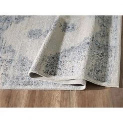Troy Ivory 4 ft. x 6 ft. Oriental Polypropylene Area Rug by Abani -Abani Sales ivory abani area rugs try170a 4 4f 1000