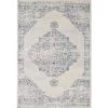 Troy Ivory 4 ft. x 6 ft. Oriental Polypropylene Area Rug by Abani