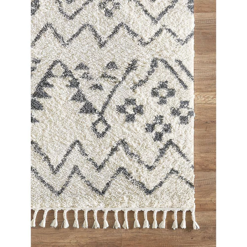 Willow Ivory 7.9 ft. x 10.2 ft. Moroccan Polypropylene Area Rug by Abani 5 Willow Ivory 7.9 ft. x 10.2 ft. Moroccan Polypropylene Area Rug by Abani - Image 3