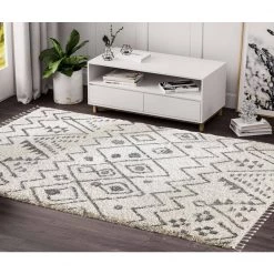 Willow Ivory 7.9 ft. x 10.2 ft. Moroccan Polypropylene Area Rug by Abani 16 Willow Ivory 7.9 ft. x 10.2 ft. Moroccan Polypropylene Area Rug by Abani -Abani Sales ivory abani area rugs wil100a 8 44 1000