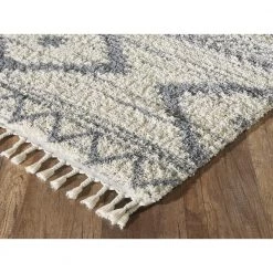 Willow Ivory 6 ft. x 9 ft. Moroccan Polypropylene Area Rug by Abani -Abani Sales ivory abani area rugs wil110a 6 c3 1000