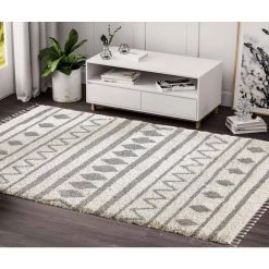 Willow Ivory 7 ft. 9 in. x 10 ft. 2 in. Moroccan Polypropylene Area Rug by Abani 16 Willow Ivory 7 ft. 9 in. x 10 ft. 2 in. Moroccan Polypropylene Area Rug by Abani -Abani Sales ivory abani area rugs wil120a 8 44 1000