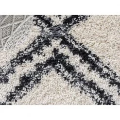 Willow Ivory 6 ft. x 9 ft. Shag Polypropylene Area Rug by Abani -Abani Sales ivory abani area rugs wil150a 6 4f 1000