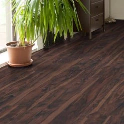 Lowcountry Aged Walnut 7 in. x 48 in. Glue Down Luxury Vinyl Plank Flooring (39.52 sq. ft./case) by A&A Surfaces 16 Lowcountry Aged Walnut 7 in. x 48 in. Glue Down Luxury Vinyl Plank Flooring (39.52 sq. ft./case) by A&A Surfaces -Abani Sales lowcountry aged walnut a a surfaces vinyl plank flooring hd lvg2520 0044 fa 1000