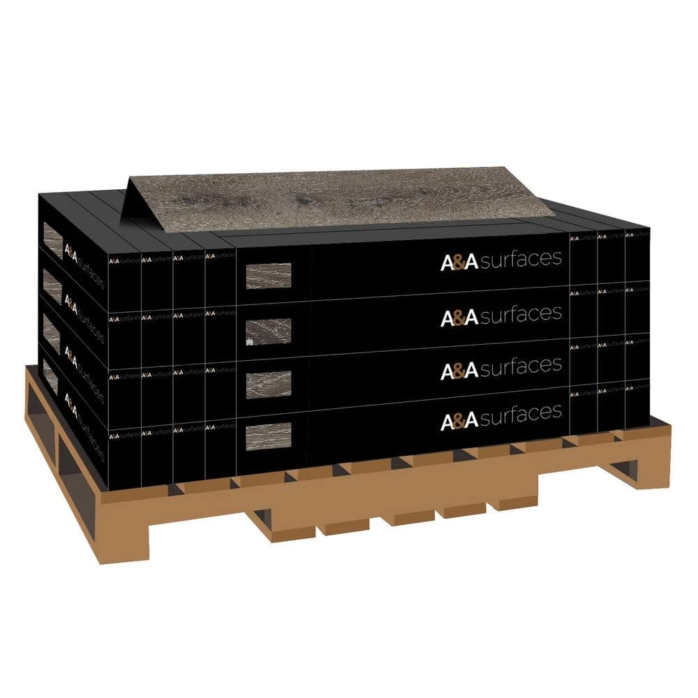 Lowcountry Empire Oak 7 in. x 48 in. Glue Down Luxury Vinyl Plank Flooring (50 cases / 1600 sq. ft. / pallet) by A&A Surfaces 7 Lowcountry Empire Oak 7 in. x 48 in. Glue Down Luxury Vinyl Plank Flooring (50 cases / 1600 sq. ft. / pallet) by A&A Surfaces - Image 5
