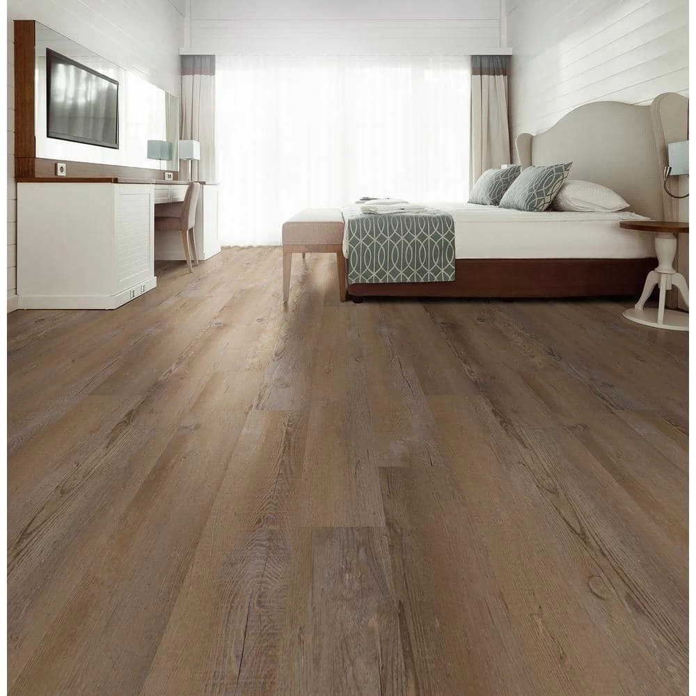 Lowcountry Oak Bluff 7 in. x 48 in. Glue Down Luxury Vinyl Plank Flooring (39.52 sq. ft. / case) by A&A Surfaces 9 Lowcountry Oak Bluff 7 in. x 48 in. Glue Down Luxury Vinyl Plank Flooring (39.52 sq. ft. / case) by A&A Surfaces - Image 7
