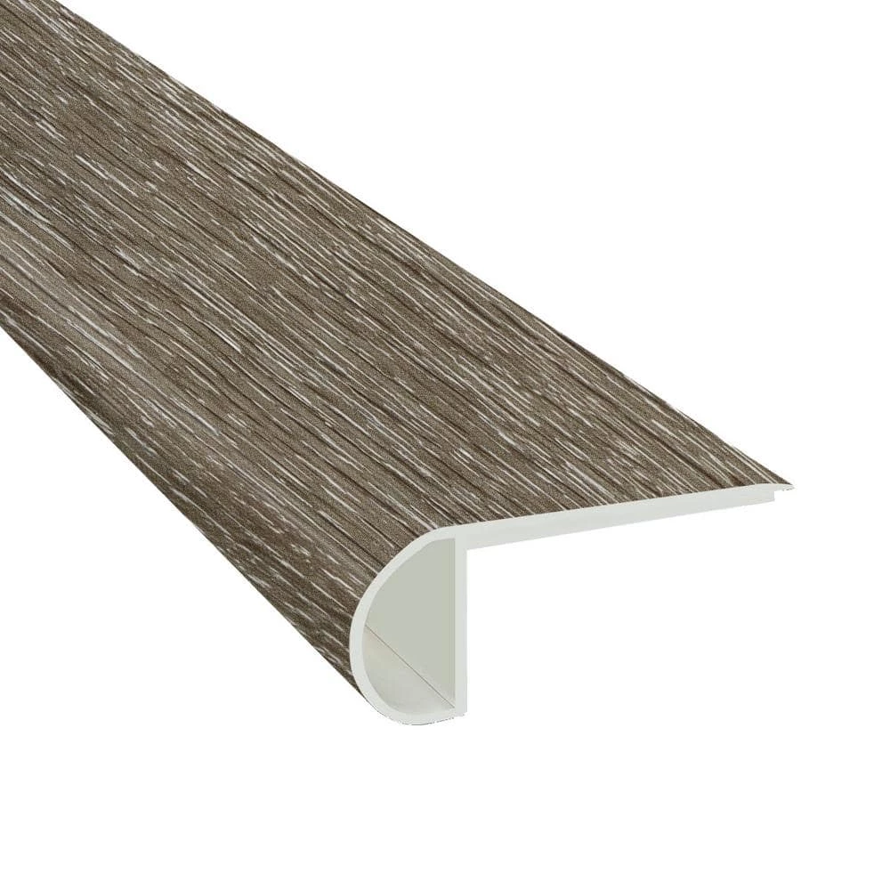 Montage Grey 3/4 in. Thick x 2 3/4 in. Wide x 94 in. Length Luxury Vinyl Flush Stair Nose Molding by A&A Surfaces 3 Montage Grey 3/4 in. Thick x 2 3/4 in. Wide x 94 in. Length Luxury Vinyl Flush Stair Nose Molding by A&A Surfaces