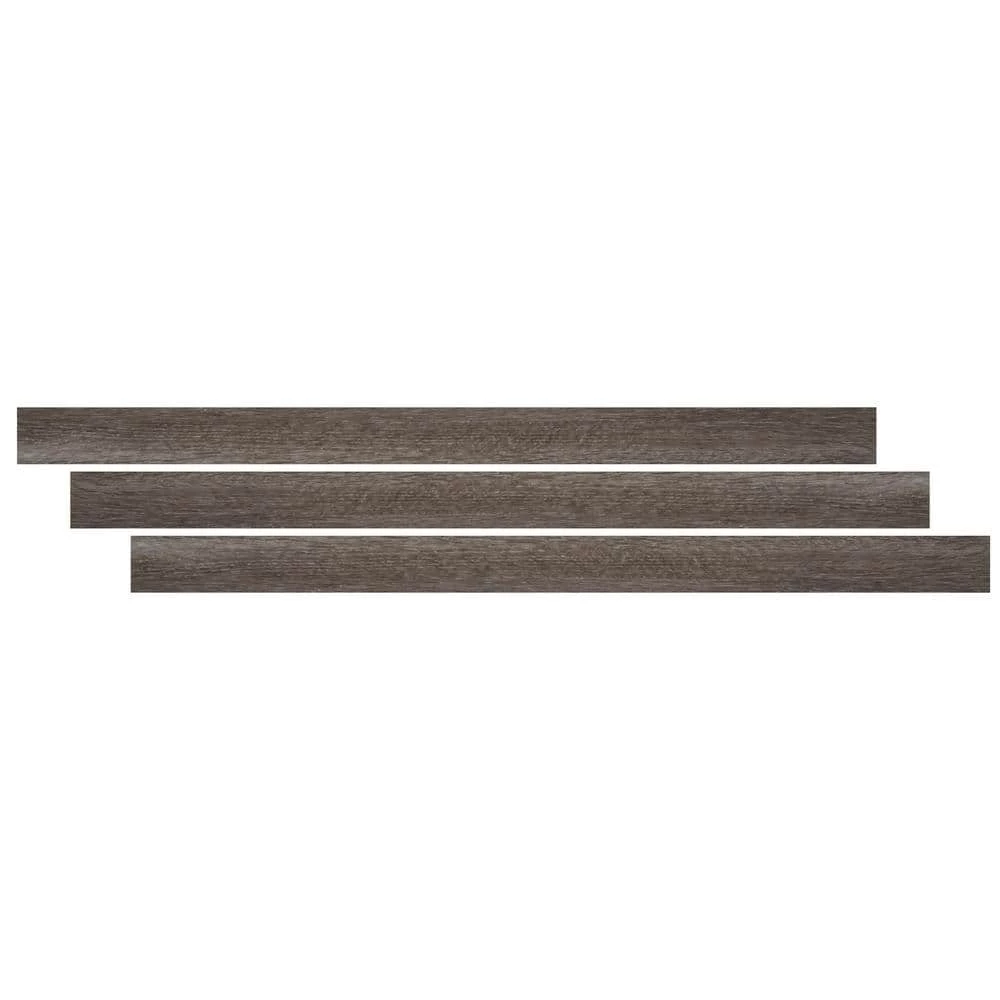 Montage Grey 3/4 in. Thick x 2 3/4 in. Wide x 94 in. Length Luxury Vinyl Flush Stair Nose Molding by A&A Surfaces 6 Montage Grey 3/4 in. Thick x 2 3/4 in. Wide x 94 in. Length Luxury Vinyl Flush Stair Nose Molding by A&A Surfaces - Image 4