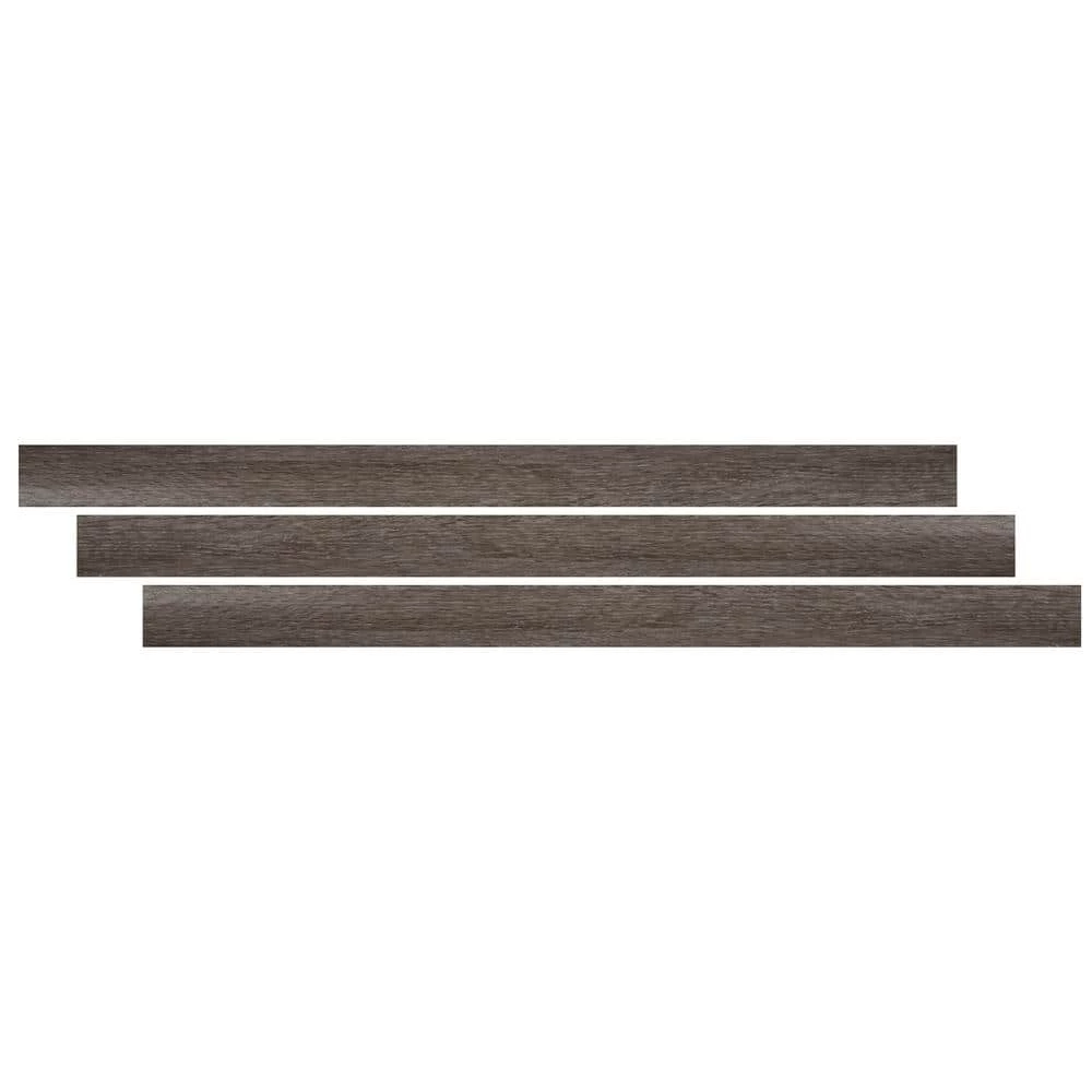Montage Grey 0.75 in. Thick x 2.33 in. Wide x 94 in. Length Luxury Vinyl Overlapping Stair Nose Molding by A&A Surfaces 6 Montage Grey 0.75 in. Thick x 2.33 in. Wide x 94 in. Length Luxury Vinyl Overlapping Stair Nose Molding by A&A Surfaces - Image 4