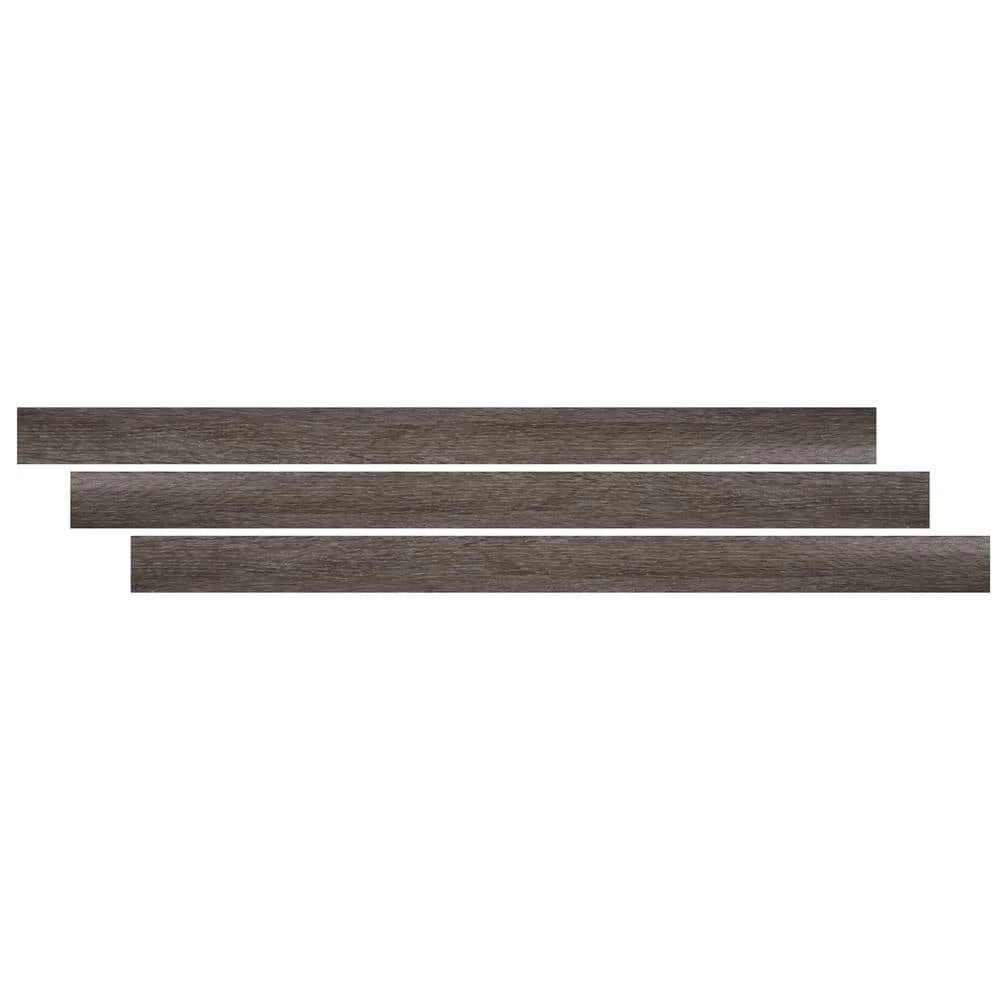 Montage Grey 3/4 in. T x 3/5 in. W x 94 in. L Luxury Vinyl Quarter Round Molding by A&A Surfaces 6 Montage Grey 3/4 in. T x 3/5 in. W x 94 in. L Luxury Vinyl Quarter Round Molding by A&A Surfaces - Image 4
