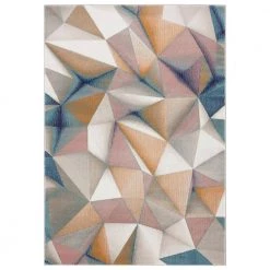Arto Multi 5 ft. 3 in. x 7 ft. 6 in. Abstract Polypropylene Area Rug by Abani