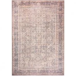 Paloma Multi 2 ft. x 5 ft. Oriental Polyester Area Rug by Abani