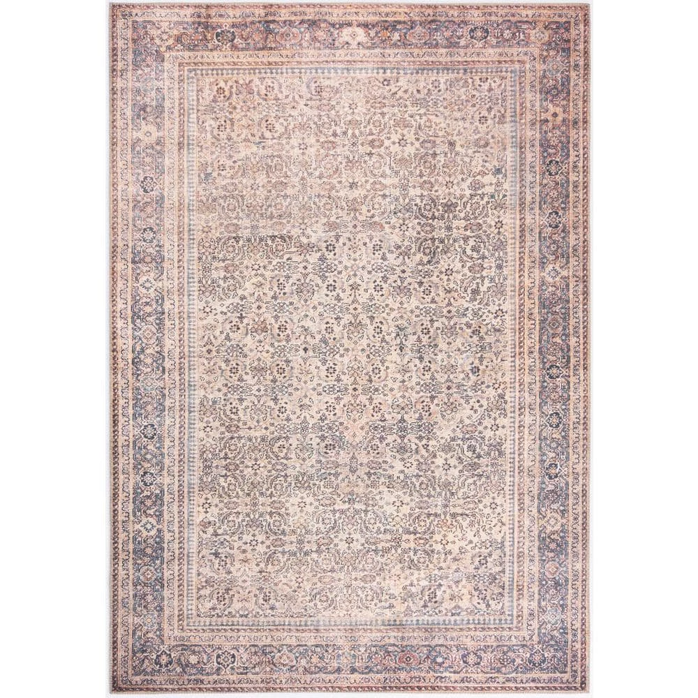 Paloma Multi 2 ft. x 5 ft. Oriental Polyester Area Rug by Abani 3 Paloma Multi 2 ft. x 5 ft. Oriental Polyester Area Rug by Abani