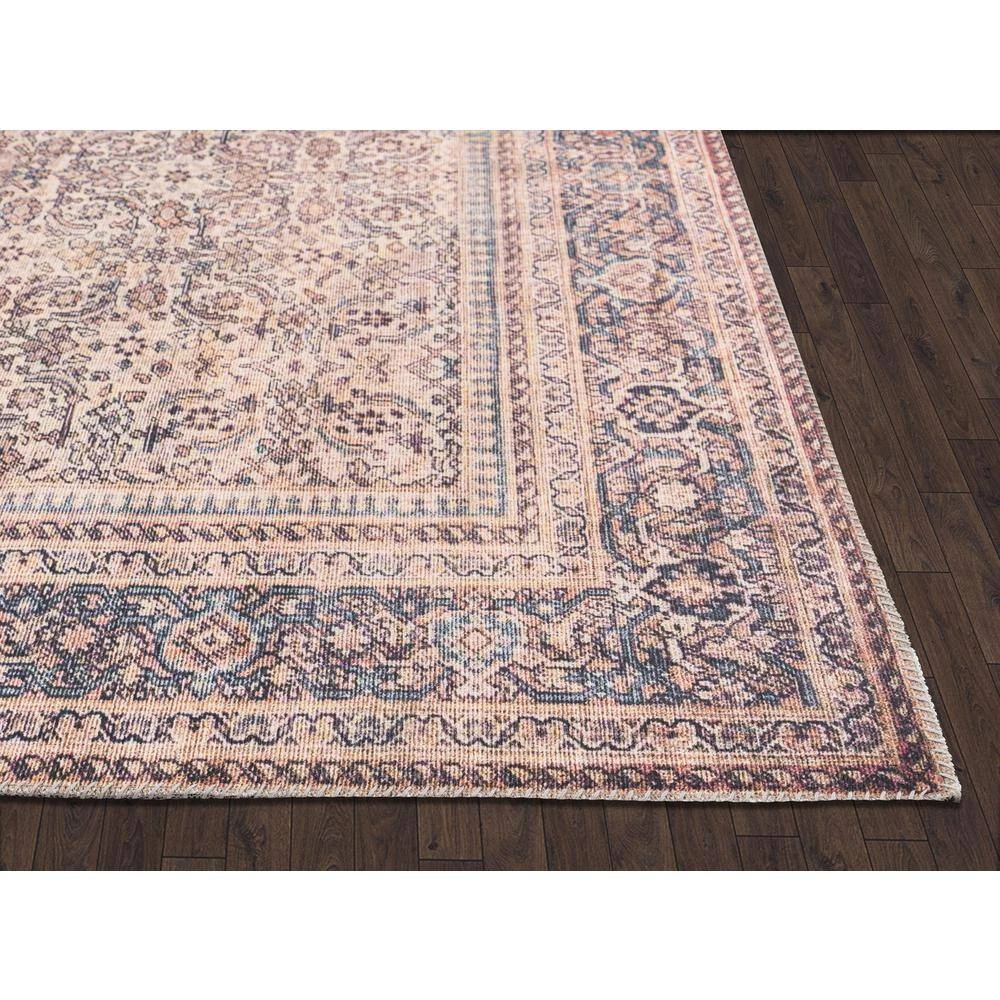 Paloma Multi 2 ft. x 5 ft. Oriental Polyester Area Rug by Abani 4 Paloma Multi 2 ft. x 5 ft. Oriental Polyester Area Rug by Abani - Image 2