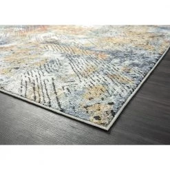 Venus Multi 6 ft. x 9 ft. Abstract Polypropylene Area Rug by Abani -Abani Sales multi abani area rugs vns120a 6 c3 1000