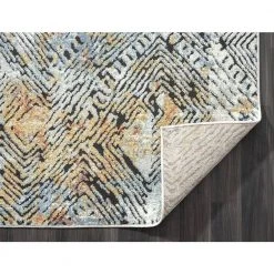 Venus Multi 6 ft. x 9 ft. Abstract Polypropylene Area Rug by Abani -Abani Sales multi abani area rugs vns120a 6 fa 1000