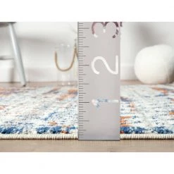 Casa Multi 6 ft. x 9 ft. Distressed Polypropylene Area Rug by Abani 15 Casa Multi 6 ft. x 9 ft. Distressed Polypropylene Area Rug by Abani -Abani Sales multi colored abani area rugs cas280a 6 44 1000