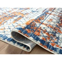 Casa Multi 6 ft. x 9 ft. Distressed Polypropylene Area Rug by Abani 13 Casa Multi 6 ft. x 9 ft. Distressed Polypropylene Area Rug by Abani -Abani Sales multi colored abani area rugs cas280a 6 4f 1000