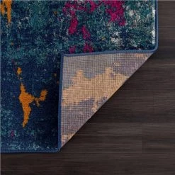 Malibu Multi 4 ft. x 6 ft. Abstract Polypropylene Area Rug by Abani -Abani Sales multi colored abani area rugs mal130a 4 4f 1000