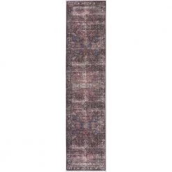 Paloma Red 6 ft. x 9 ft. Oriental Polyester Area Rug by Abani 15 Paloma Red 6 ft. x 9 ft. Oriental Polyester Area Rug by Abani -Abani Sales red abani area rugs pal100a 6 1f 1000