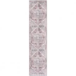 Paloma Red 6 ft. x 9 ft. Oriental Polyester Area Rug by Abani -Abani Sales red abani area rugs pal130a 6 1f 1000