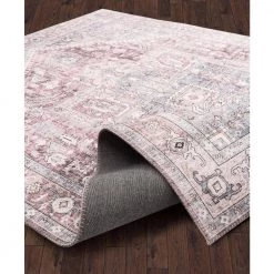Paloma Red 6 ft. x 9 ft. Oriental Polyester Area Rug by Abani -Abani Sales red abani area rugs pal130a 6 c3 1000