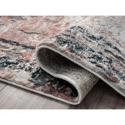 Azure Rust 5 ft. 3 in. x 7 ft. 6 in. Oriental Polyester Area Rug by Abani 12 Azure Rust 5 ft. 3 in. x 7 ft. 6 in. Oriental Polyester Area Rug by Abani -Abani Sales rust abani area rugs azr240a 5 c3 1000