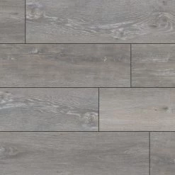 Aubrey Sea Isle Gray 9 in. x 60 in. Rigid Core Luxury Vinyl Plank Flooring (52 cases/1166.88 sq. ft./pallet) by A&A Surfaces