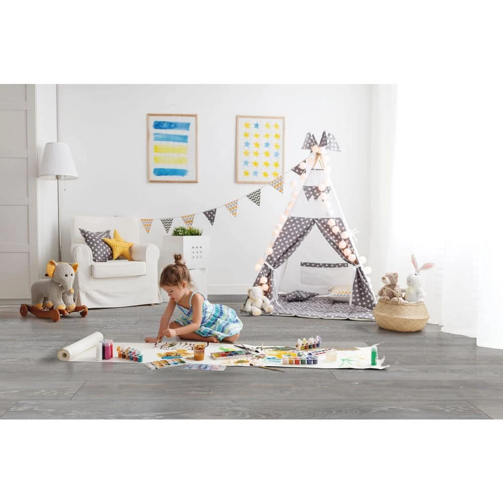 Aubrey Sea Isle Gray 9 in. x 60 in. Rigid Core Luxury Vinyl Plank Flooring (52 cases/1166.88 sq. ft./pallet) by A&A Surfaces 5 Aubrey Sea Isle Gray 9 in. x 60 in. Rigid Core Luxury Vinyl Plank Flooring (52 cases/1166.88 sq. ft./pallet) by A&A Surfaces - Image 3