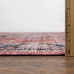 Abani Rugs Lola LOL110A Vintage Terracotta 7 ft. 9 in. x 10 ft. 2 in. Medallion Area Rug -Abani Sales terracotta abani area rugs lol110a 8 1f 1000