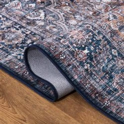 Abani Rugs Lola LOL130A Vintage Terracotta 7 ft. 9 in. x 10 ft. 2 in. Area Rug -Abani Sales terracotta abani area rugs lol130a 8 c3 1000