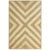 Jute White 6 ft. x 9 ft. Geometric Jute Area Rug by Abani 1 Jute White 6 ft. x 9 ft. Geometric Jute Area Rug by Abani -Abani Sales white abani area rugs jut100a 6 64 1000
