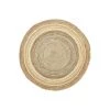 Jute White 6 ft. Round Abstract Jute Area Rug by Abani 2 Jute White 6 ft. Round Abstract Jute Area Rug by Abani -Abani Sales white abani area rugs jut180a 6r 64 1000