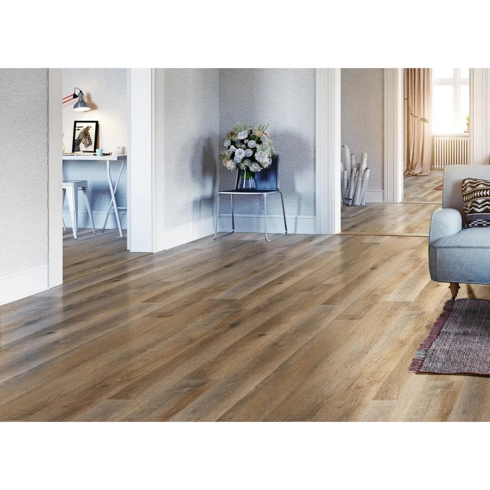 Woodlett Heirloom Oak 6 in. W x 48 in. Glue-Down Luxury Vinyl Plank Flooring (72 Cases/2592 sq. ft./pallet) by A&A Surfaces 9 Woodlett Heirloom Oak 6 in. W x 48 in. Glue-Down Luxury Vinyl Plank Flooring (72 Cases/2592 sq. ft./pallet) by A&A Surfaces - Image 7
