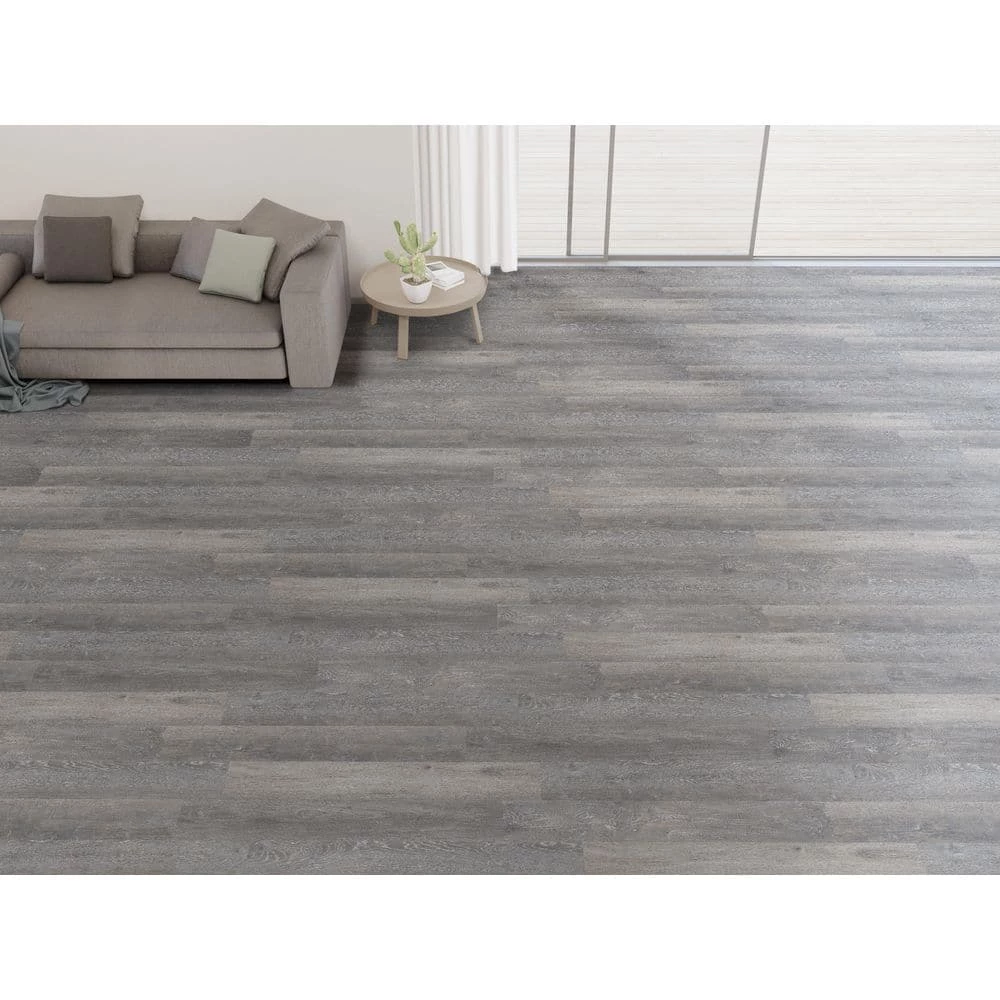 Woodlett Urban Ash 6 in. x 48 in. Glue Down Luxury Vinyl Plank Flooring (36 sq. ft. / case) by A&A Surfaces 4 Woodlett Urban Ash 6 in. x 48 in. Glue Down Luxury Vinyl Plank Flooring (36 sq. ft. / case) by A&A Surfaces - Image 2