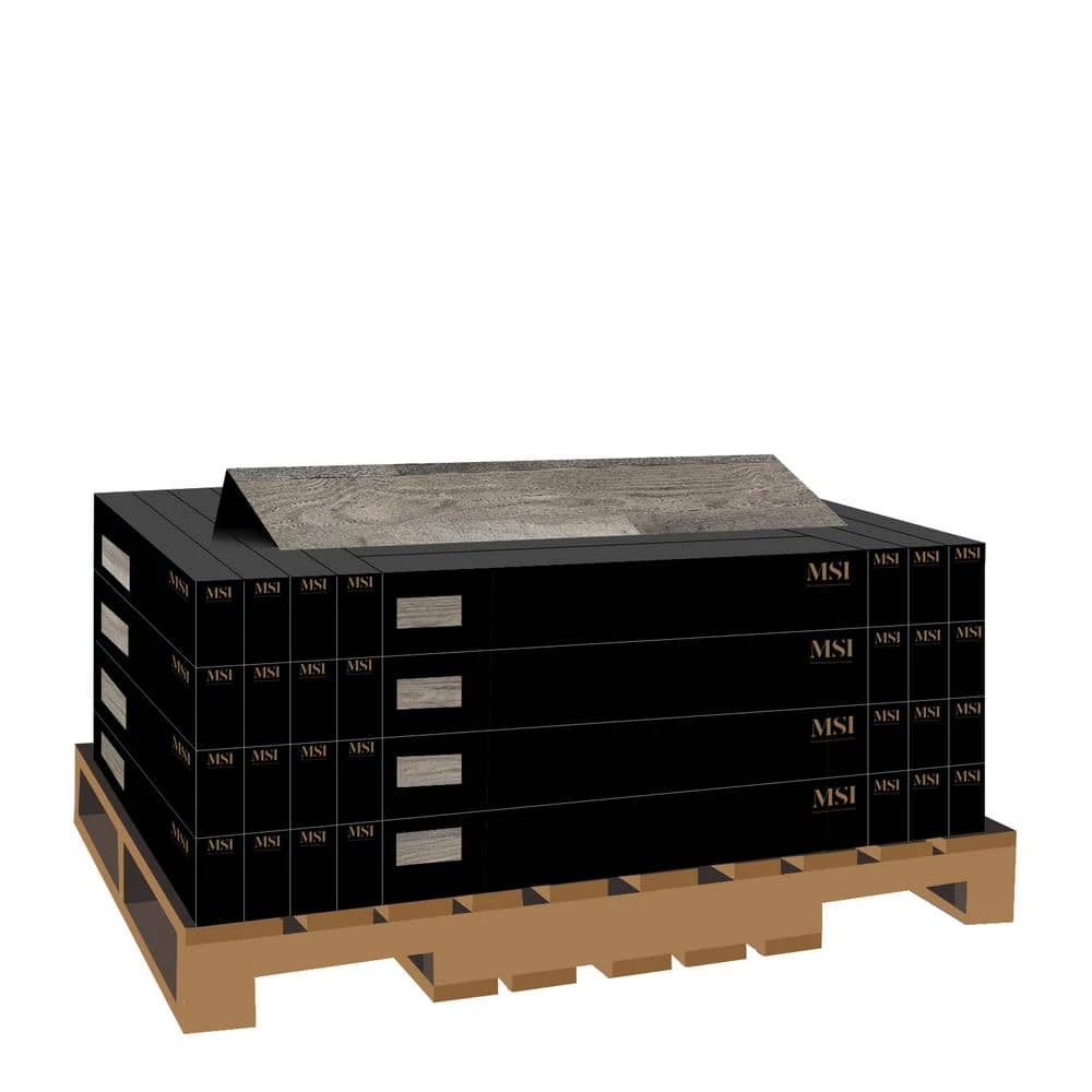 Woodlett Washed Elm 6 in. W x 48 in. Glue-Down Luxury Vinyl Plank Flooring (72 Cases/2592 sq. ft./pallet) by A&A Surfaces 7 Woodlett Washed Elm 6 in. W x 48 in. Glue-Down Luxury Vinyl Plank Flooring (72 Cases/2592 sq. ft./pallet) by A&A Surfaces - Image 5