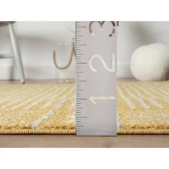 Casa Yellow 7.9 ft. x 10.2 ft. Oriental Polypropylene Area Rug by Abani -Abani Sales yellow abani area rugs cas210a 8 44 1000